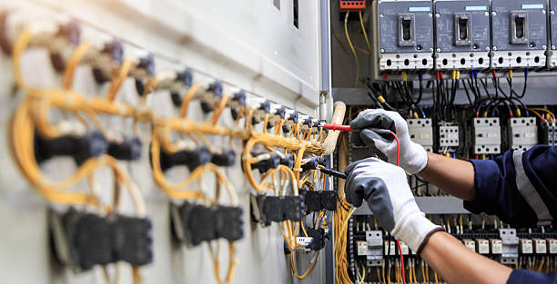 Professional Electrician technician working in Sanborn, NY